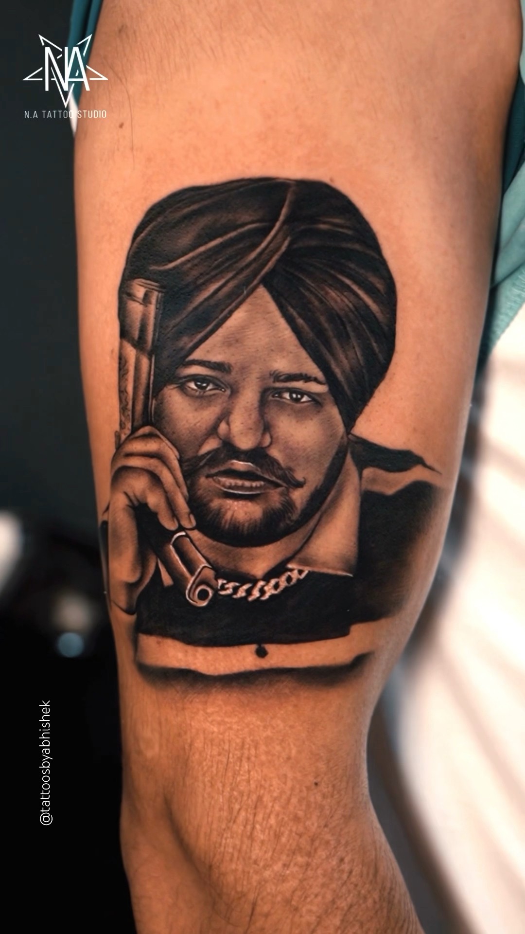 father #portrait #tattoo #punjabi #sardar #ink #inked #artistgill #Calling  time - 10AM to 7PM Call- 9855407907 Fb_ Artist Gill You tube_ Artist  Gill... | By Artist GillFacebook